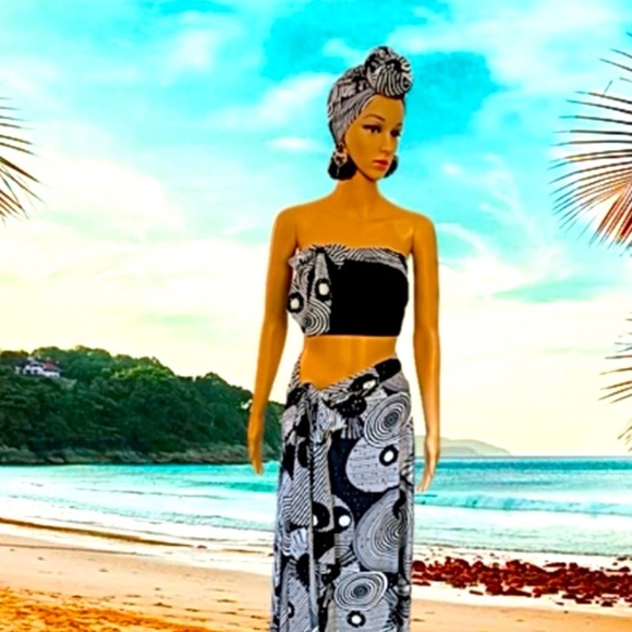 Resort Me Collection Other - 8-way Resort/Beach Wear 4-pc Wrap Ballerina Skirt Set